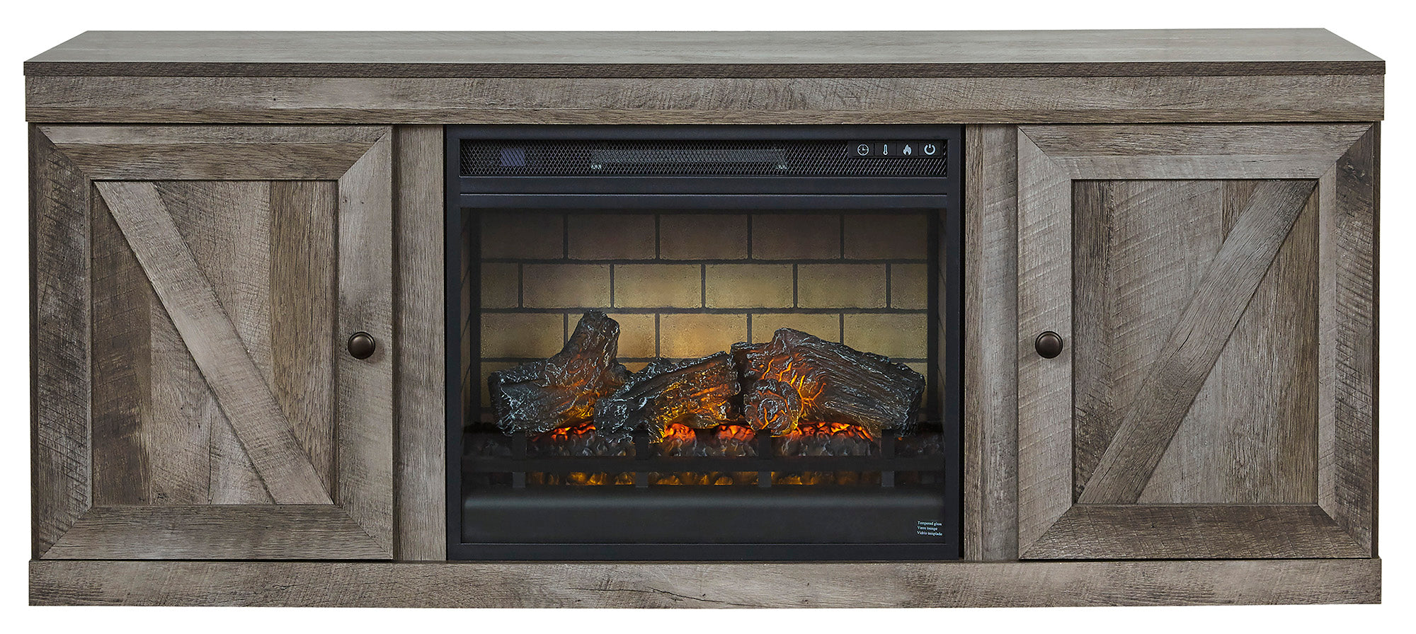 Wynnlow TV Stand with Electric Fireplace