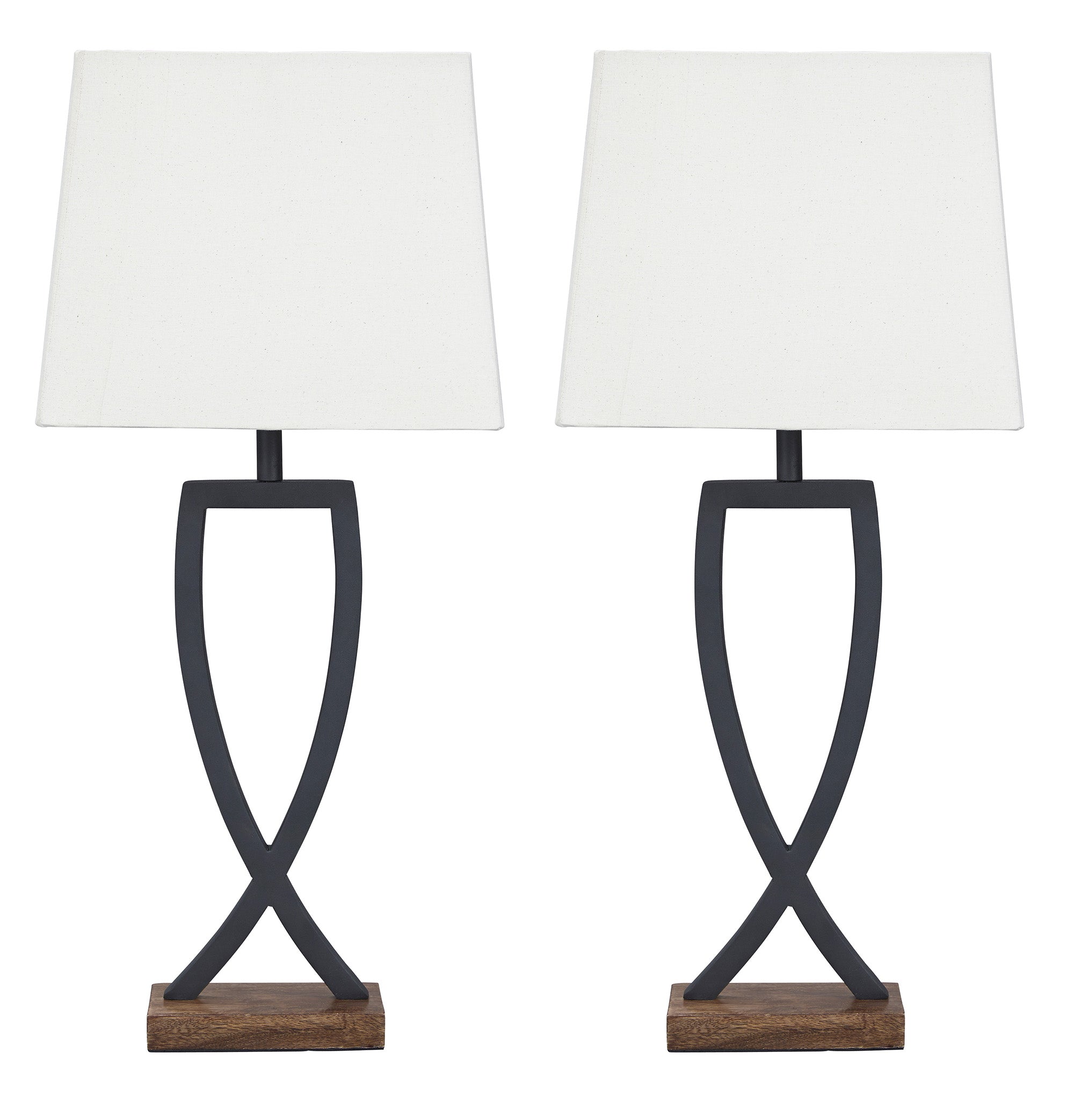 Makara Metal Table Lamp (Set of 2)