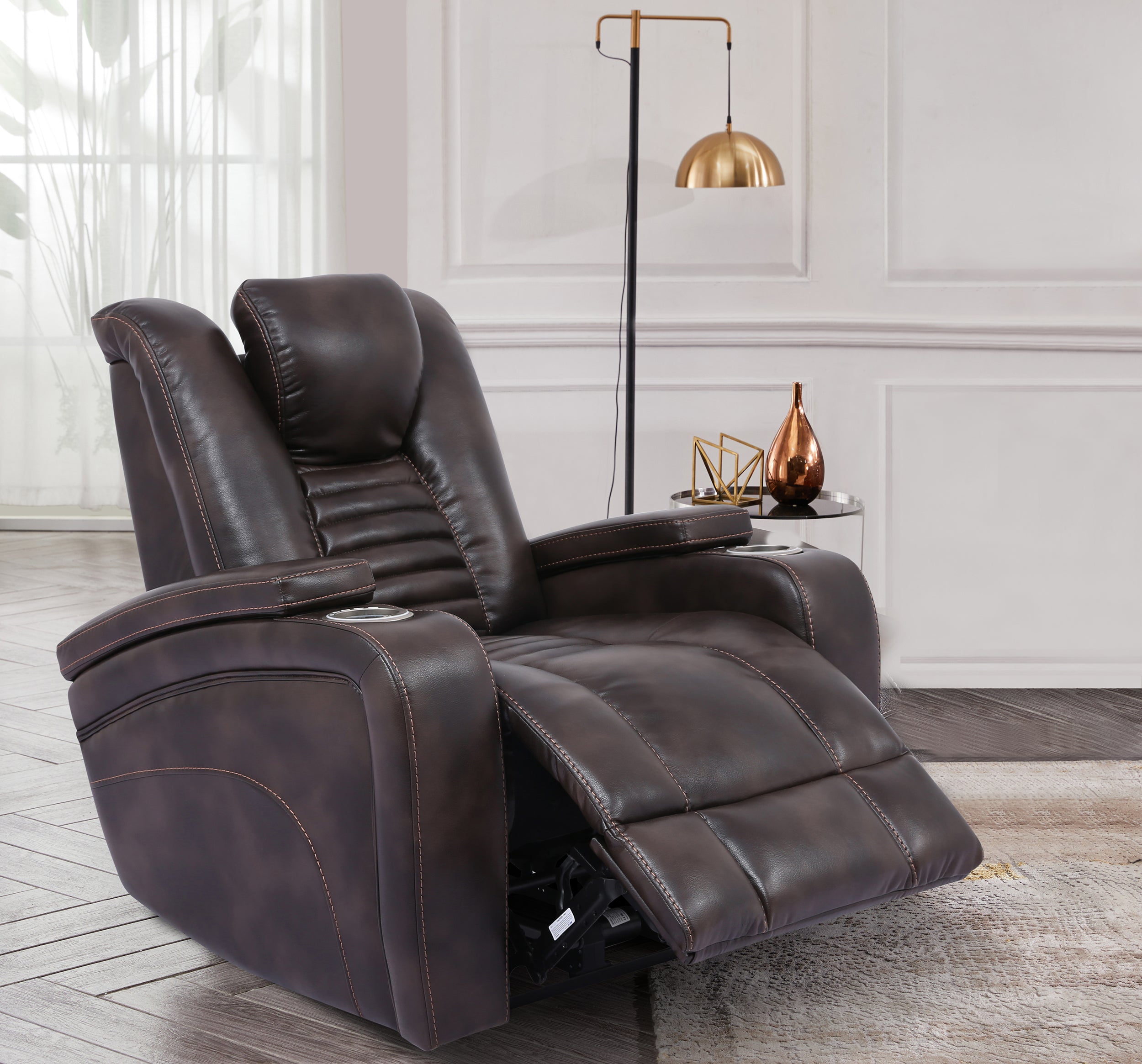 Anthem Power Reclining Chair (Brown)
