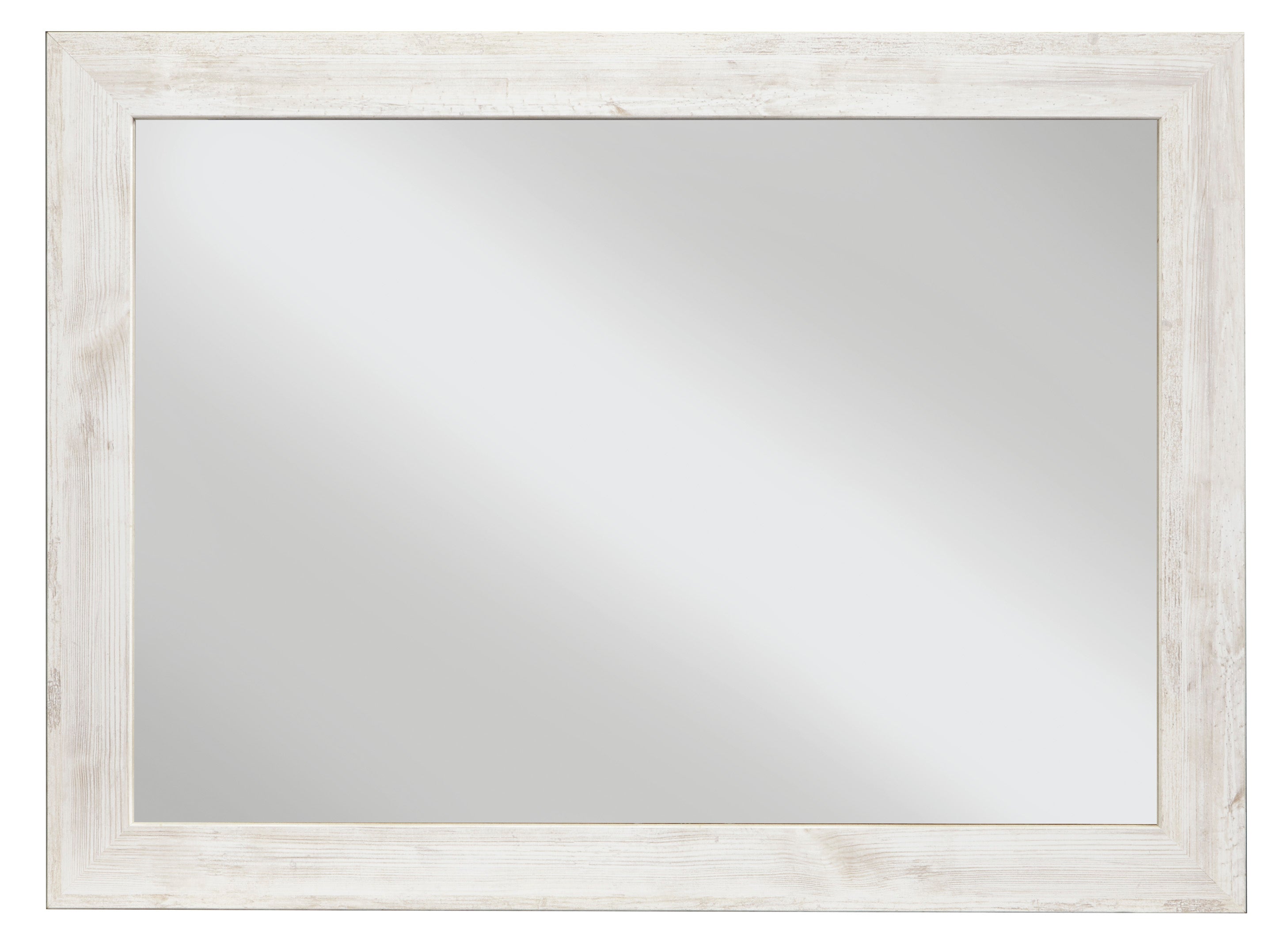 Paxberry Full Panel Bed with Mirrored Dresser