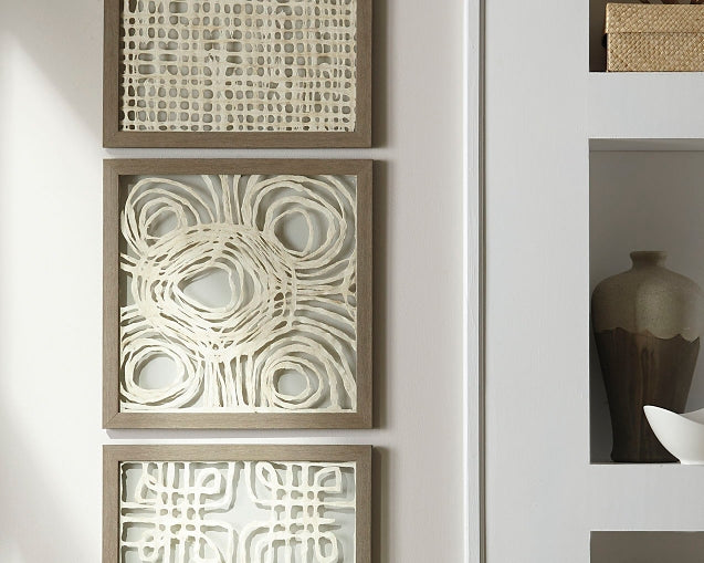 Odella Wall Decor Set (3/CN)