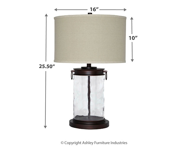 Tailynn Glass Table Lamp