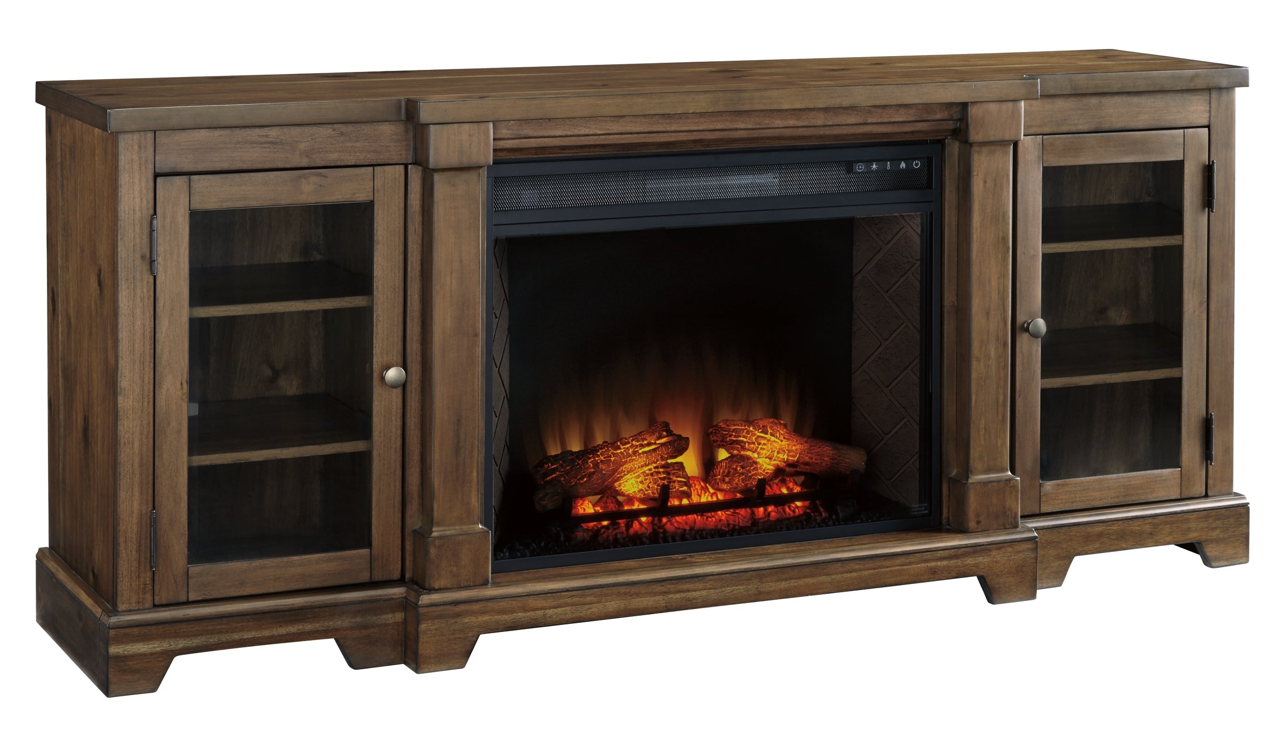Flynnter XL TV Stand w/Fireplace Option