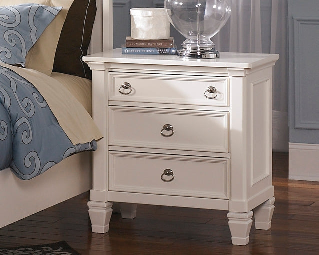 Prentice Three Drawer Night Stand