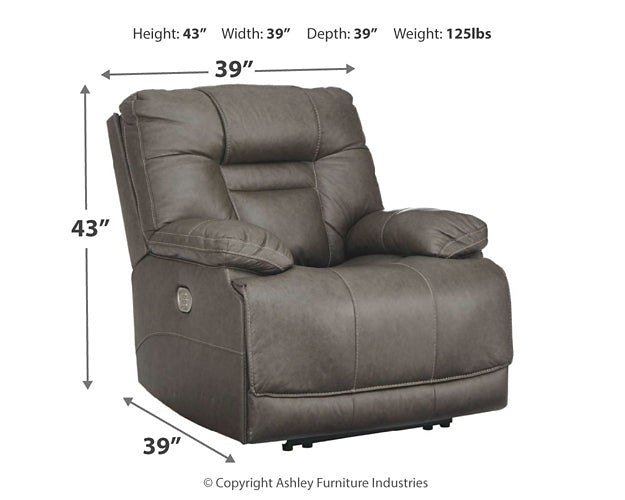 Wurstrow PWR Recliner/ADJ Headrest