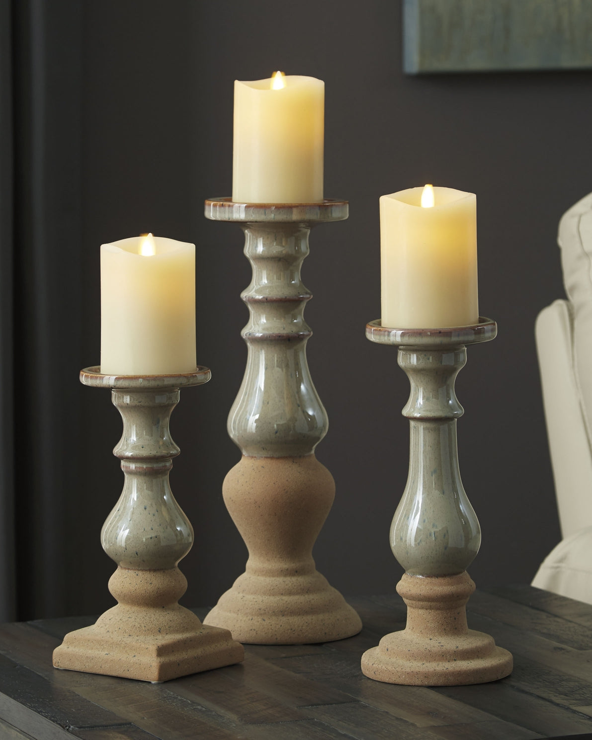 Emele Candle Holder Set (3/CN)