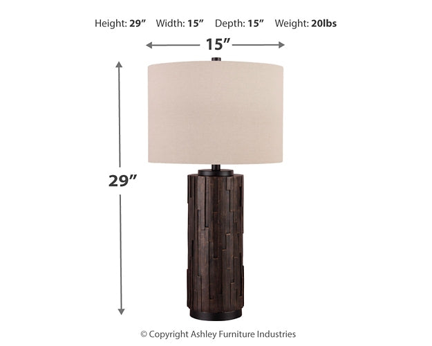 Makya Poly Table Lamp (2/CN)