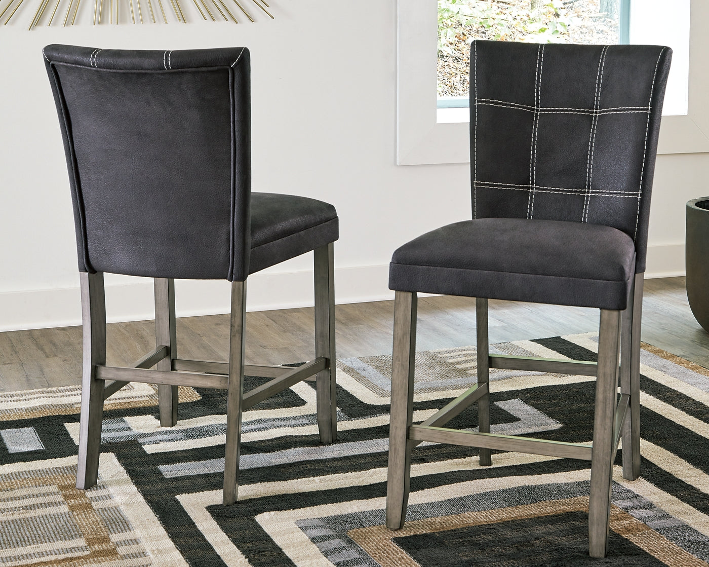 Dontally Upholstered Barstool (2/CN)