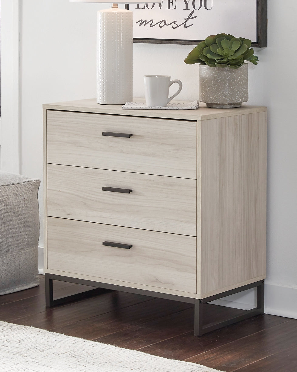 Socalle Three Drawer Chest