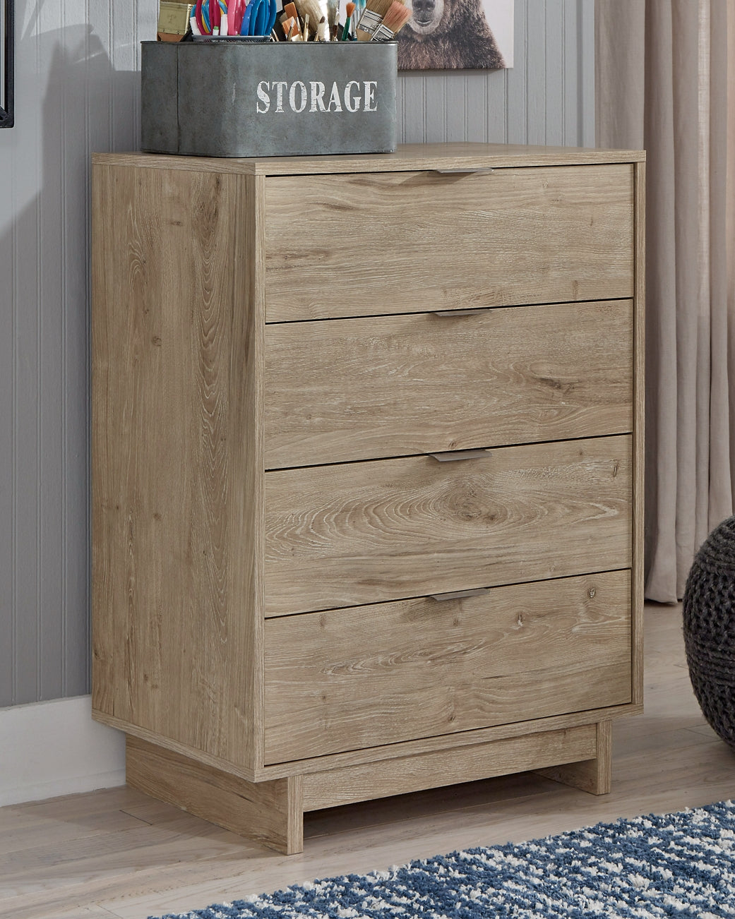 Oliah Four Drawer Chest
