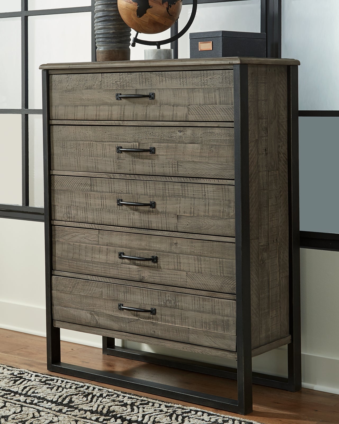 Brennagan Five Drawer Chest