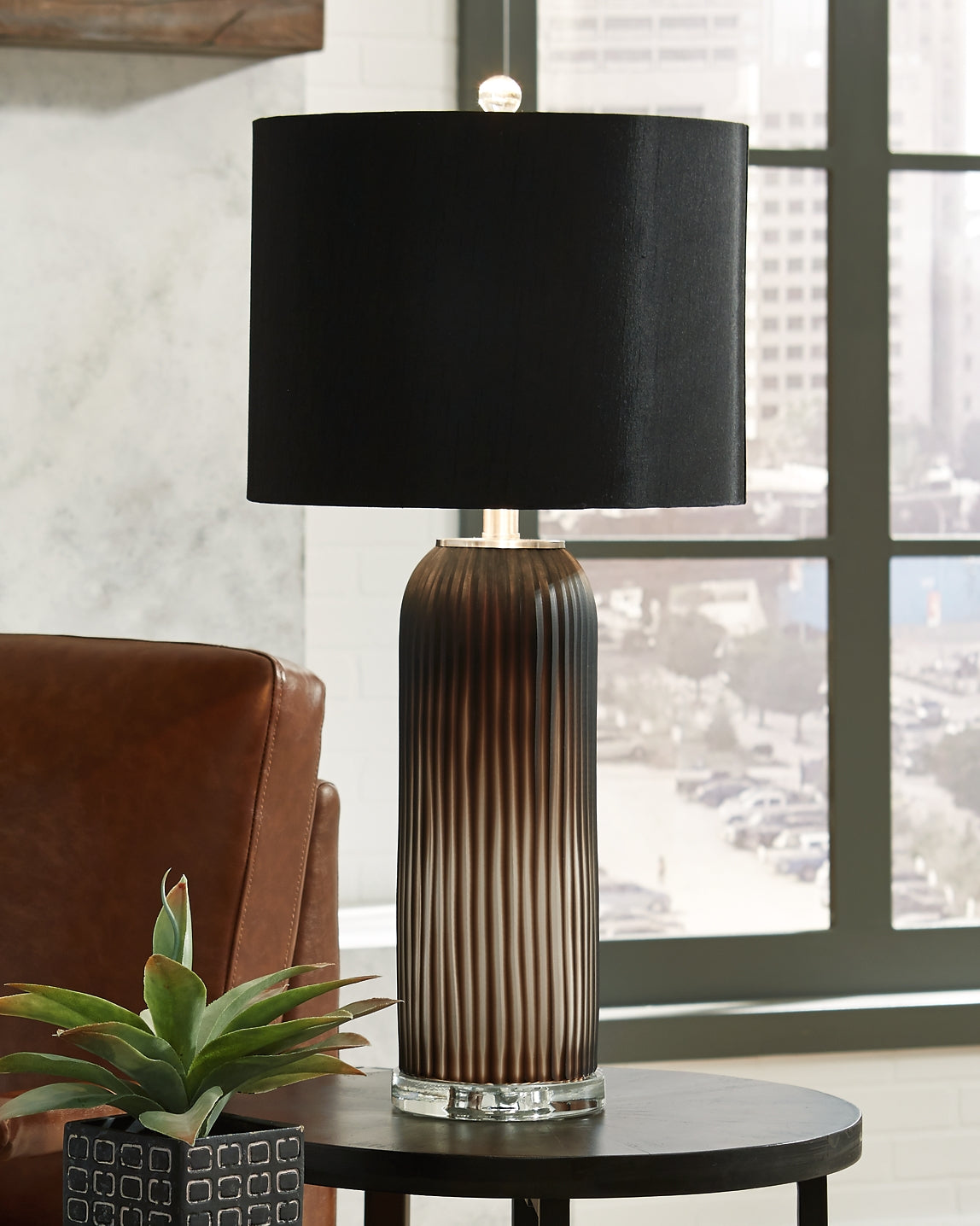 Abaness Glass Table Lamp (2/CN)