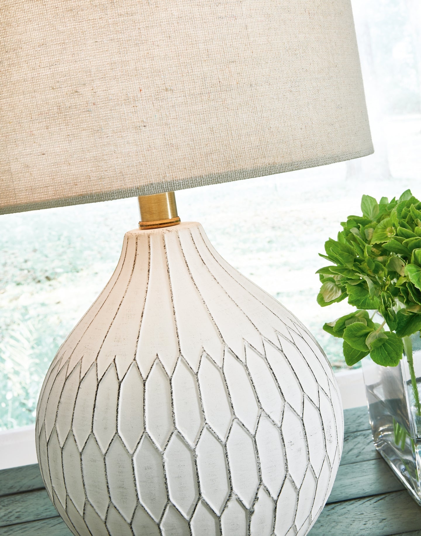 Wardmont Ceramic Table Lamp