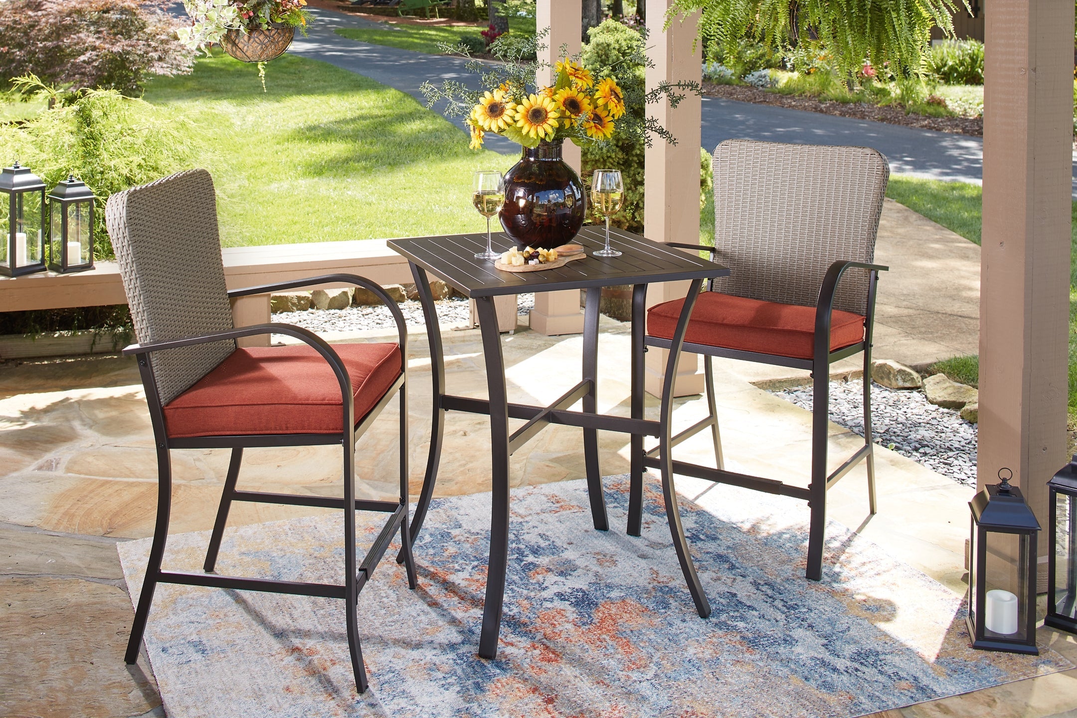 Tianna Counter Table Set (3/CN)