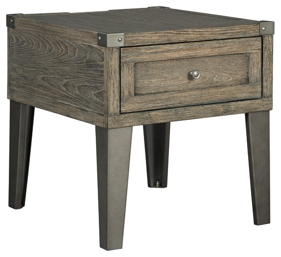 Chazney Rectangular End Table