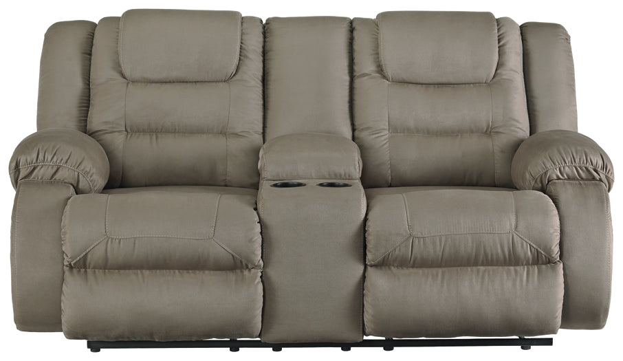 McCade DBL Rec Loveseat w/Console