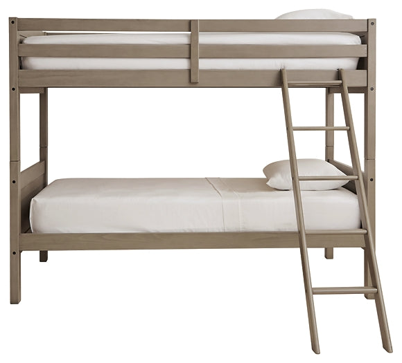 Lettner Twin Bunk Bed with Ladder