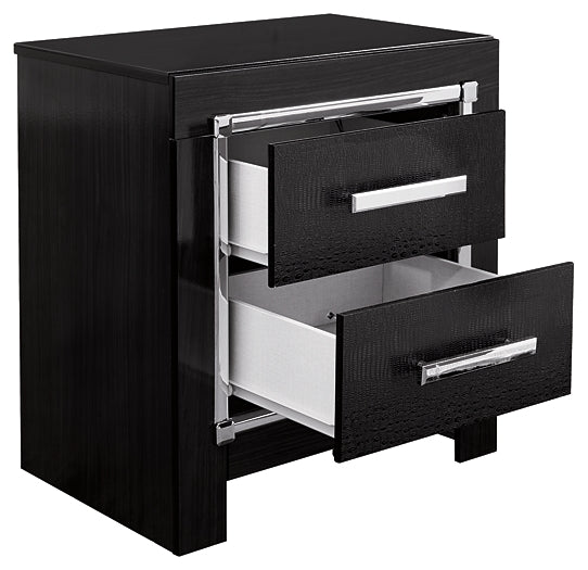 Kaydell Two Drawer Night Stand