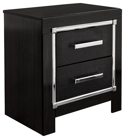 Kaydell Two Drawer Night Stand