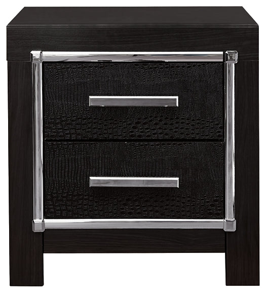 Kaydell Two Drawer Night Stand
