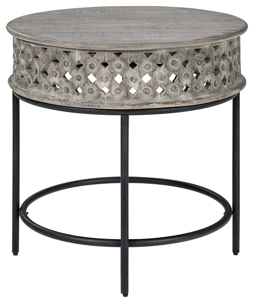 Rastella Round End Table