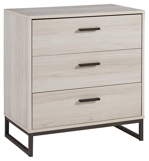 Socalle Three Drawer Chest