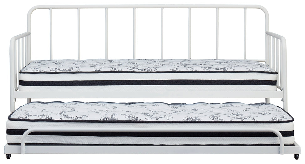 Trentlore Twin Metal Day Bed with Trundle