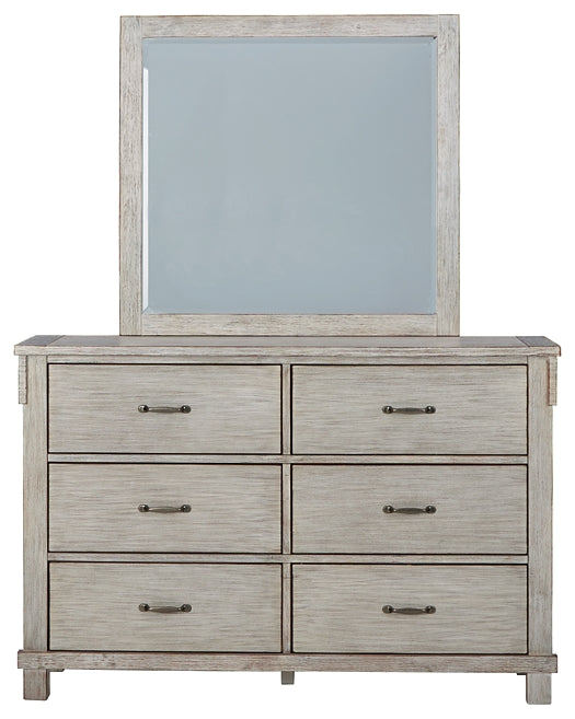 Hollentown Dresser and Mirror