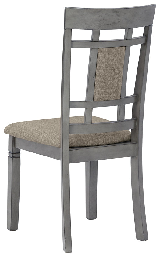 Jayemyer Dining Table and Chairs (Set of 7)