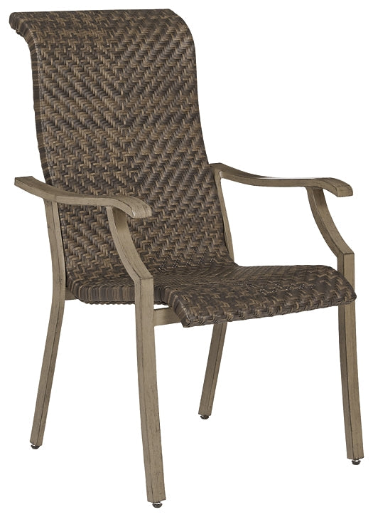Windon Barn Arm Chair (4/CN)