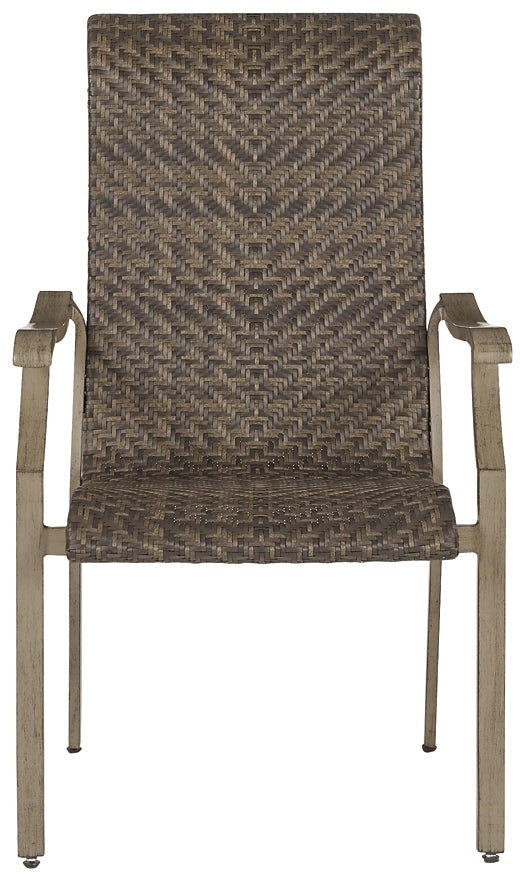 Windon Barn Arm Chair (4/CN)