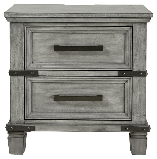 Russelyn Two Drawer Night Stand