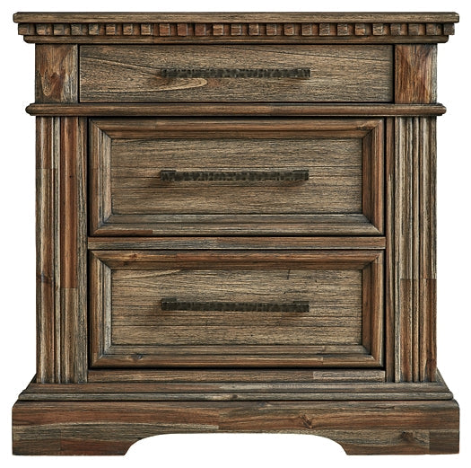 Markenburg Three Drawer Night Stand