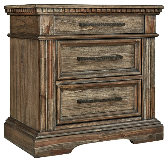 Markenburg Three Drawer Night Stand