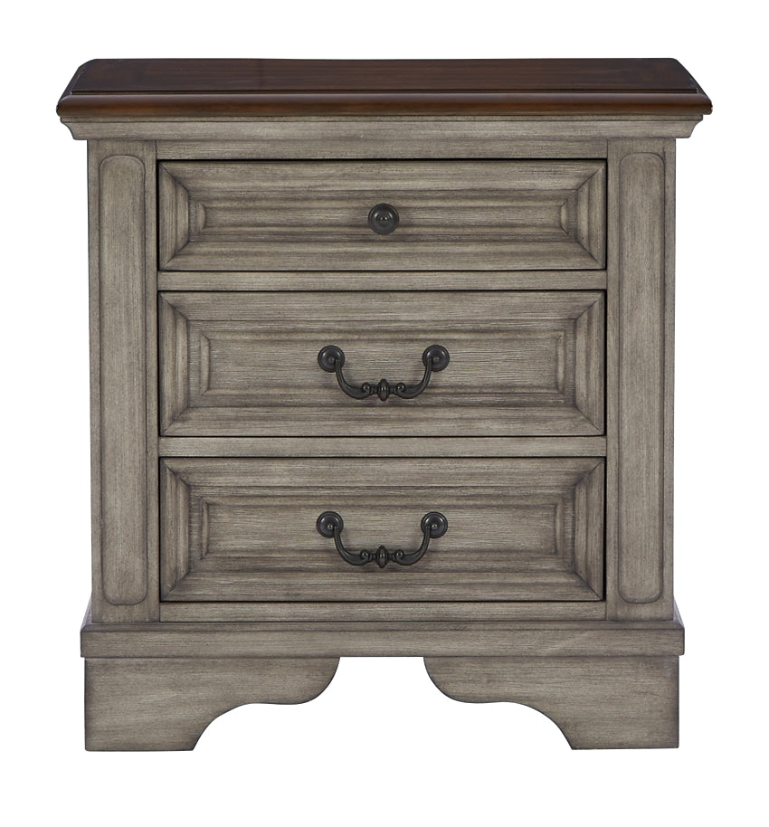 Lodenbay Three Drawer Night Stand