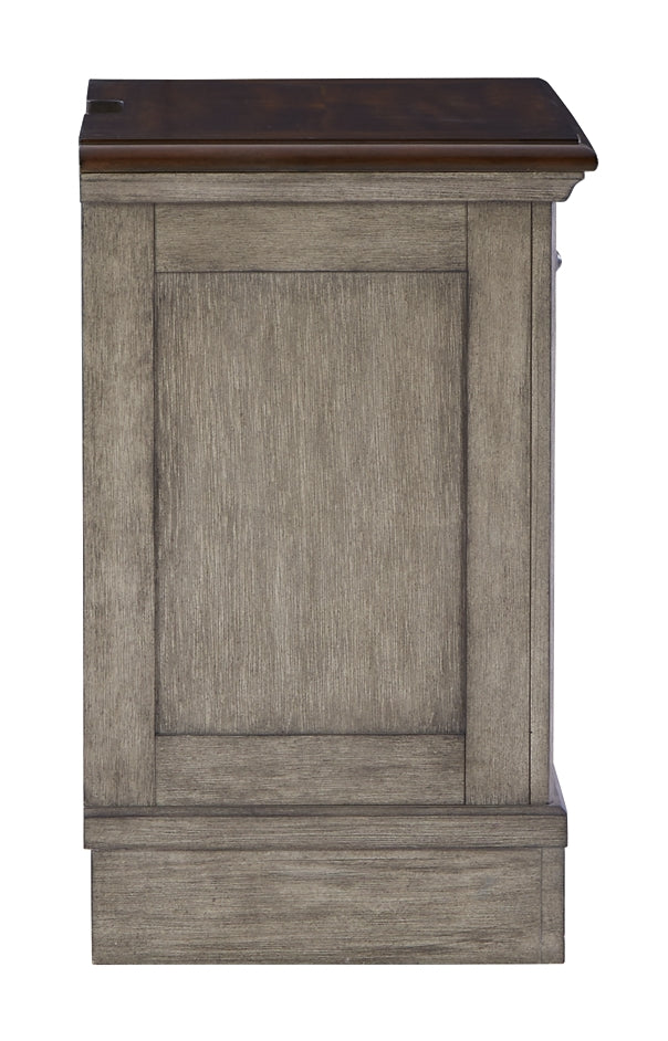Lodenbay Three Drawer Night Stand
