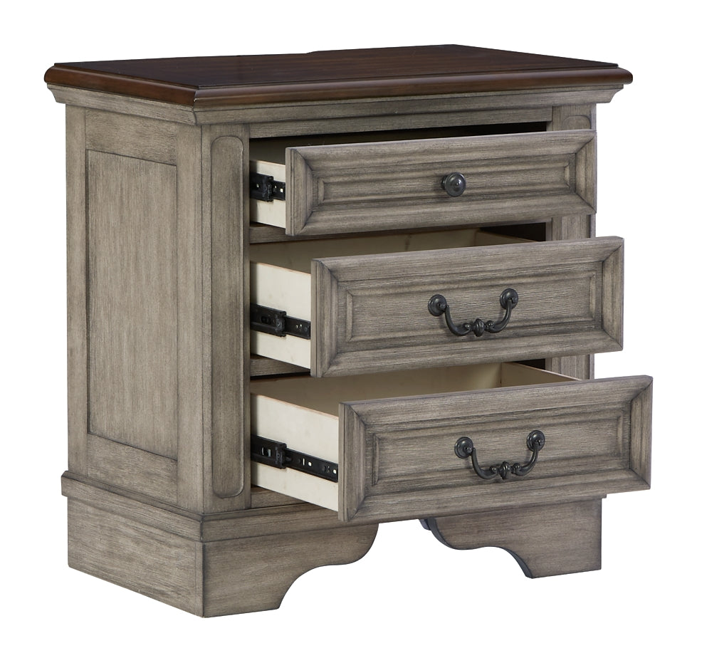 Lodenbay Three Drawer Night Stand