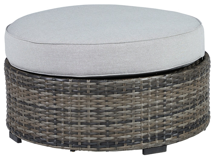 Harbor Court Ottoman with Cushion