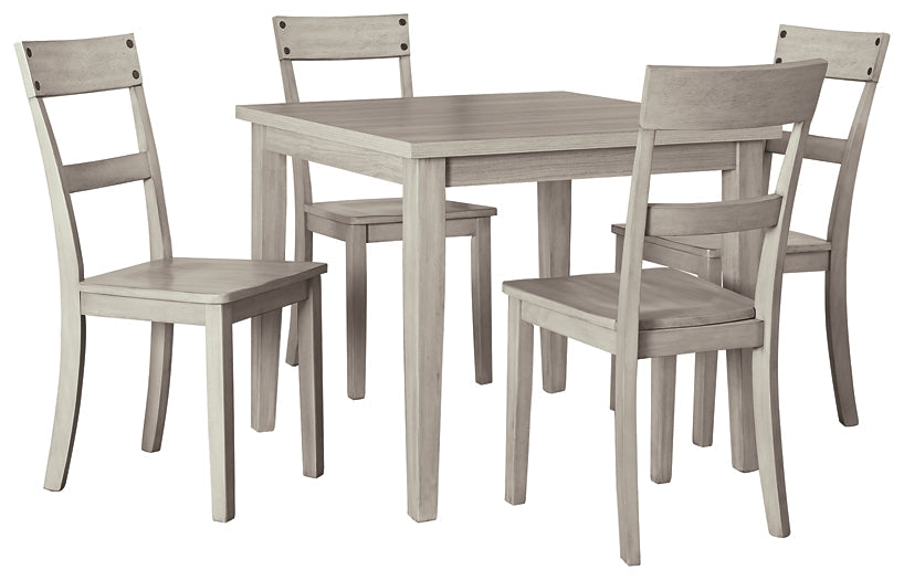 Loratti Dining Table and 4 Chairs