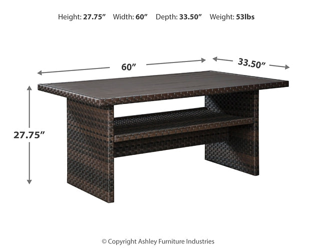 Easy Isle 3-Piece Outdoor Sectional with Chair and Coffee Table