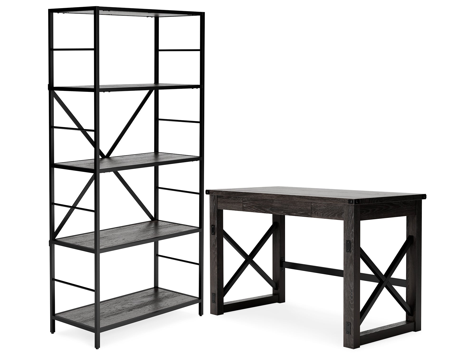 Freedan Home Office Desk and Storage