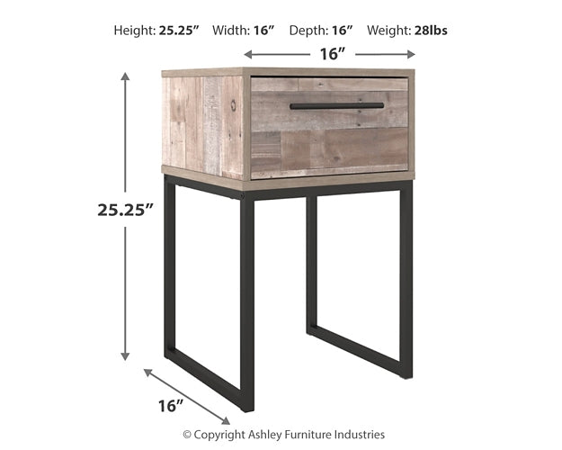 Neilsville One Drawer Night Stand