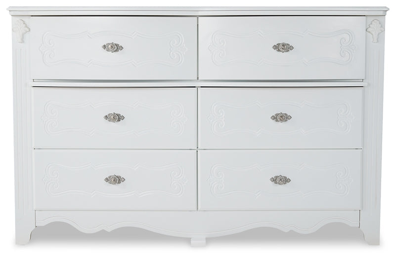 Exquisite Six Drawer Dresser