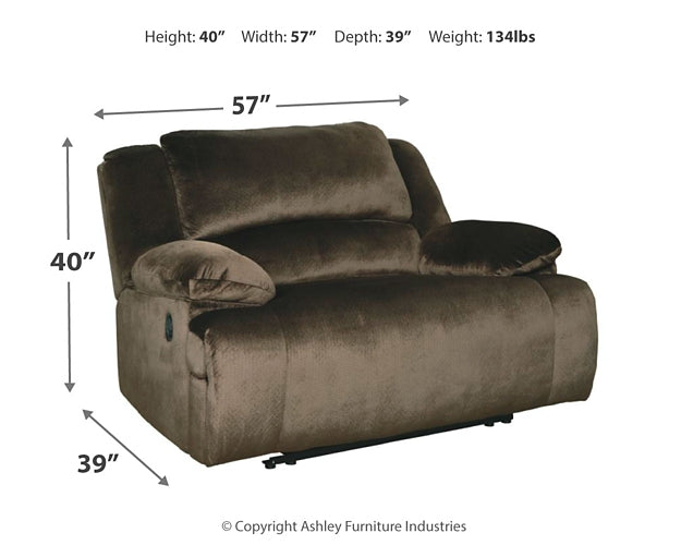Clonmel Zero Wall Power Wide Recliner