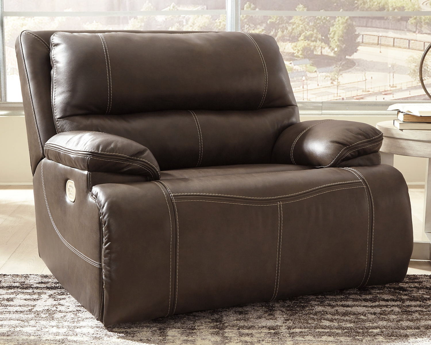 Ricmen Wide Seat Power Recliner