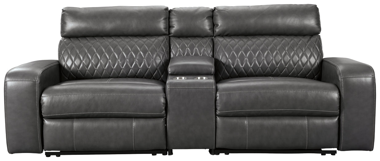 Samperstone 3-Piece Power Reclining Sectional