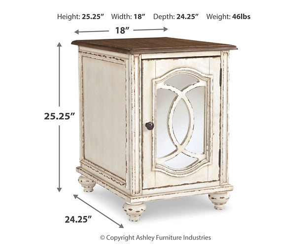 Realyn Chair Side End Table