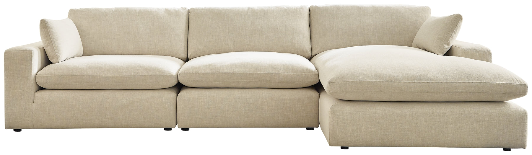 Elyza 3-Piece Sectional with Chaise