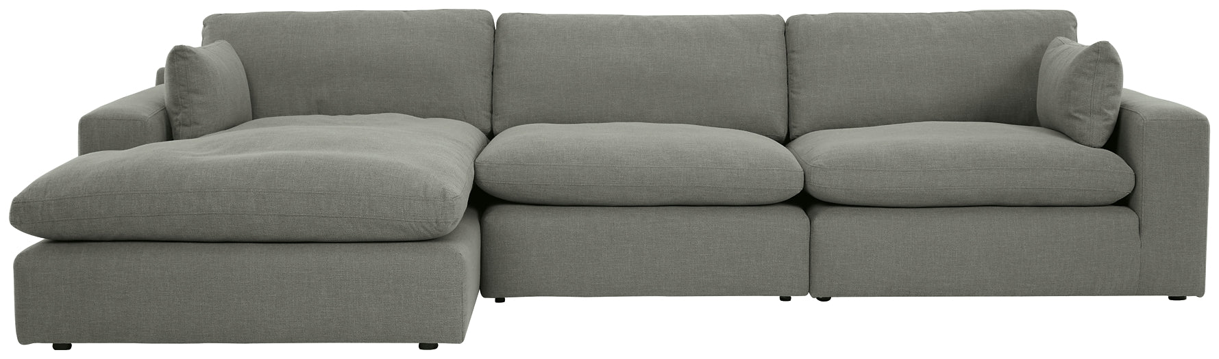 Elyza 3-Piece Sectional with Chaise