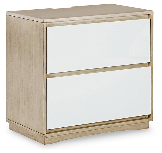 Wendora Two Drawer Night Stand